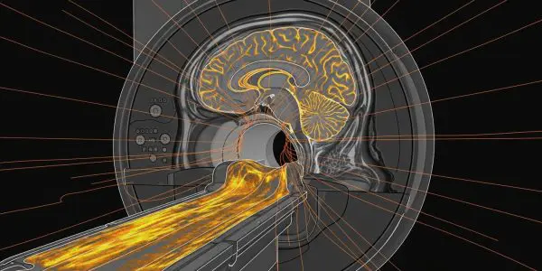 Medical imaging technology visualizing the interior of the human body