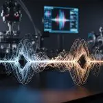 Waveform visualisation on an optical bench