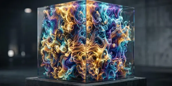 A colourful quantum state space