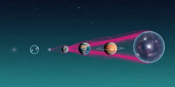 Cosmological model of the large-scale structure of the universe