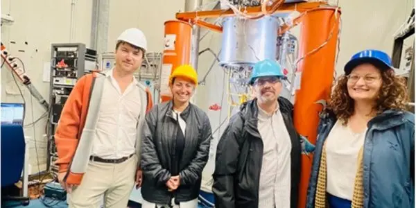 June 2024 – visiting INFN colleagues at Gran Sasso labs and touring underground facilities. SQMS worked with INFN in a j