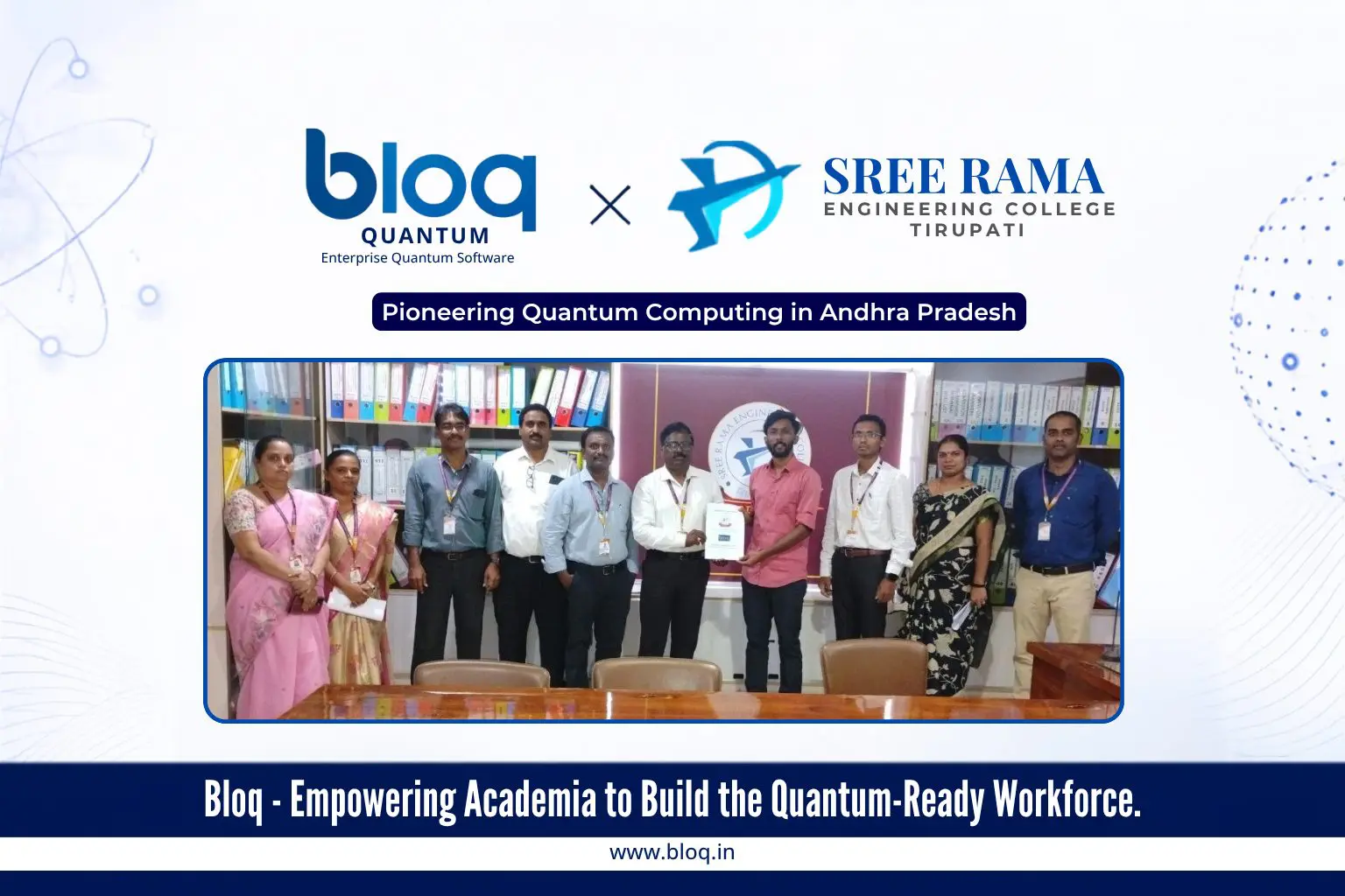 Srirama Engineering is first Tirupati college to teach quantum