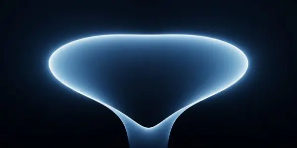 Superconducting gap visualized as smooth symmetric energy valley with no magnetic spin arrows present