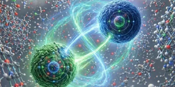 Atoms Exchange Quantum States with Near-Total Stability over Distance