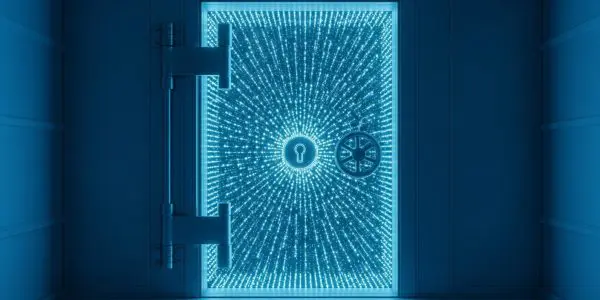 Ternary Quantum System Reduces Eavesdropping Probability to below 85 Percent