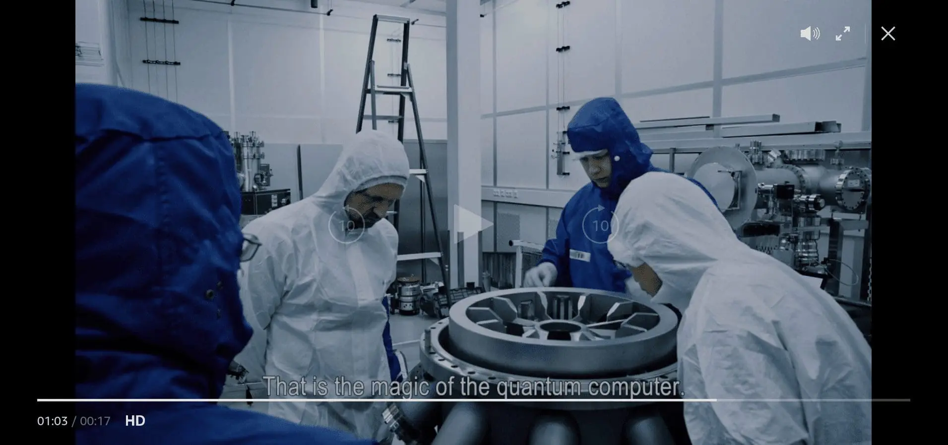 Quantum Computing Movies for self-isolation during covid lockdowns