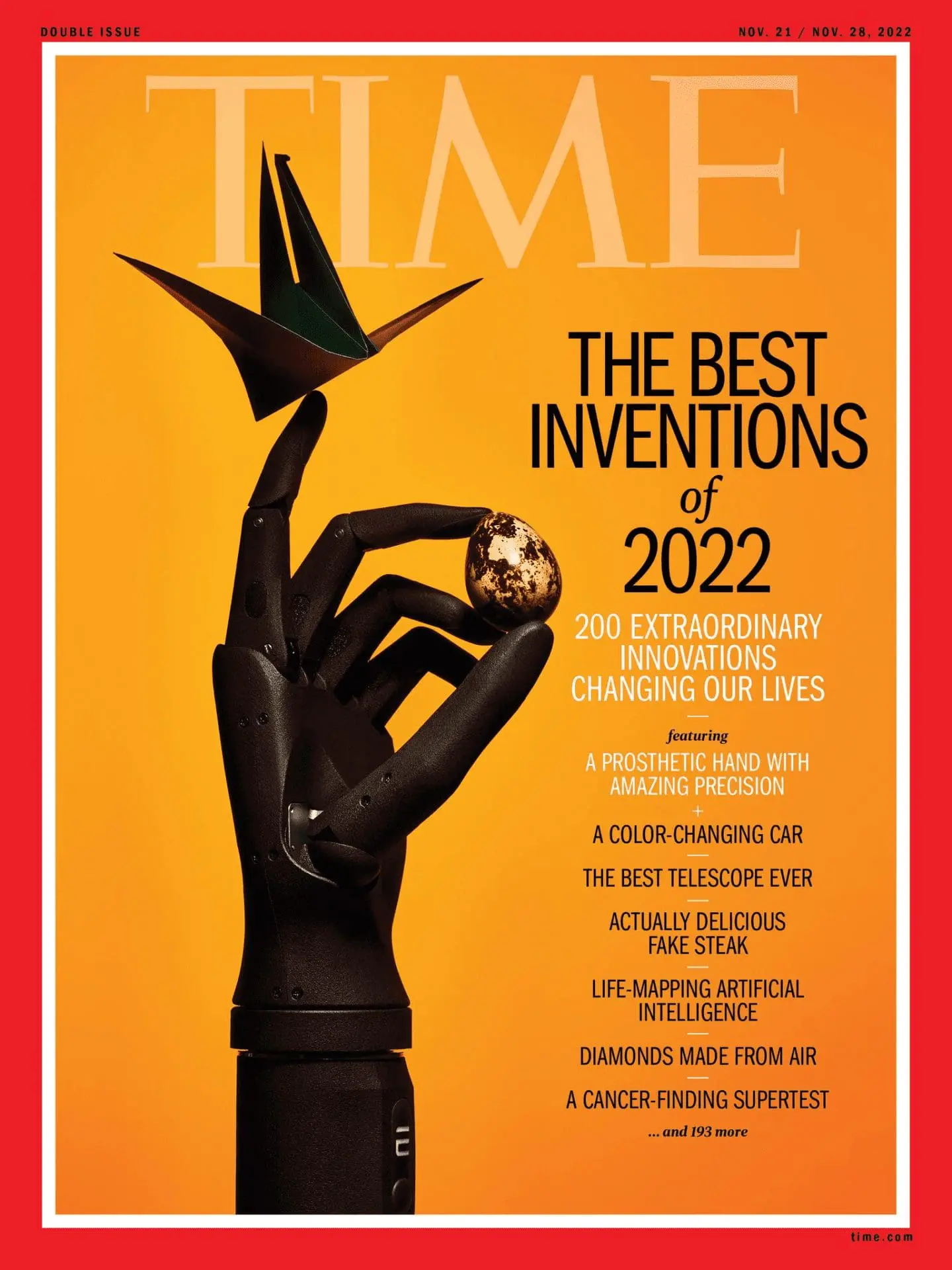 Quantum Computer makes TIME's Best Invention of 2022.