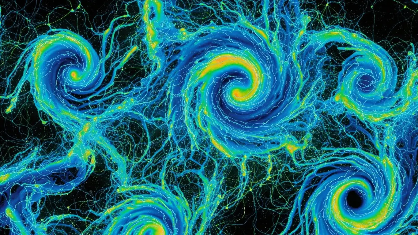 Mendoza Arenas & Yang Model Turbulence with Quantum Bits, Qubits