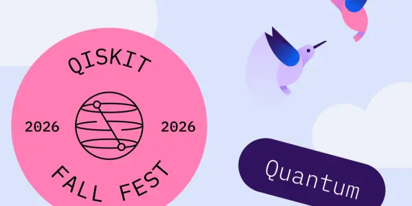 The graphic for Qiskit Fall Fest