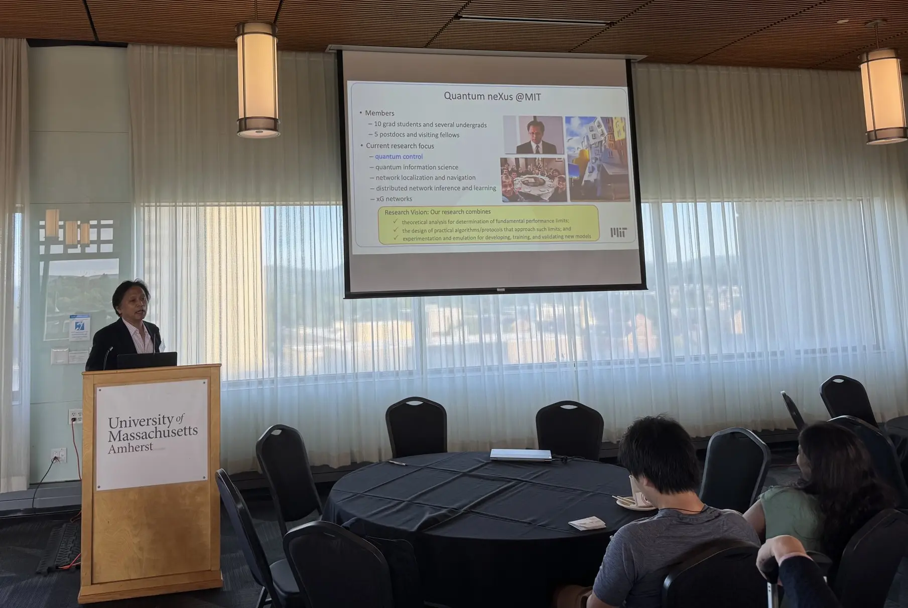 A presentation during NeSQom 2026