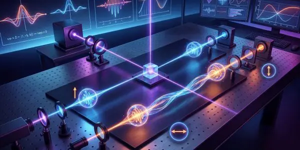 Entanglement across a chip