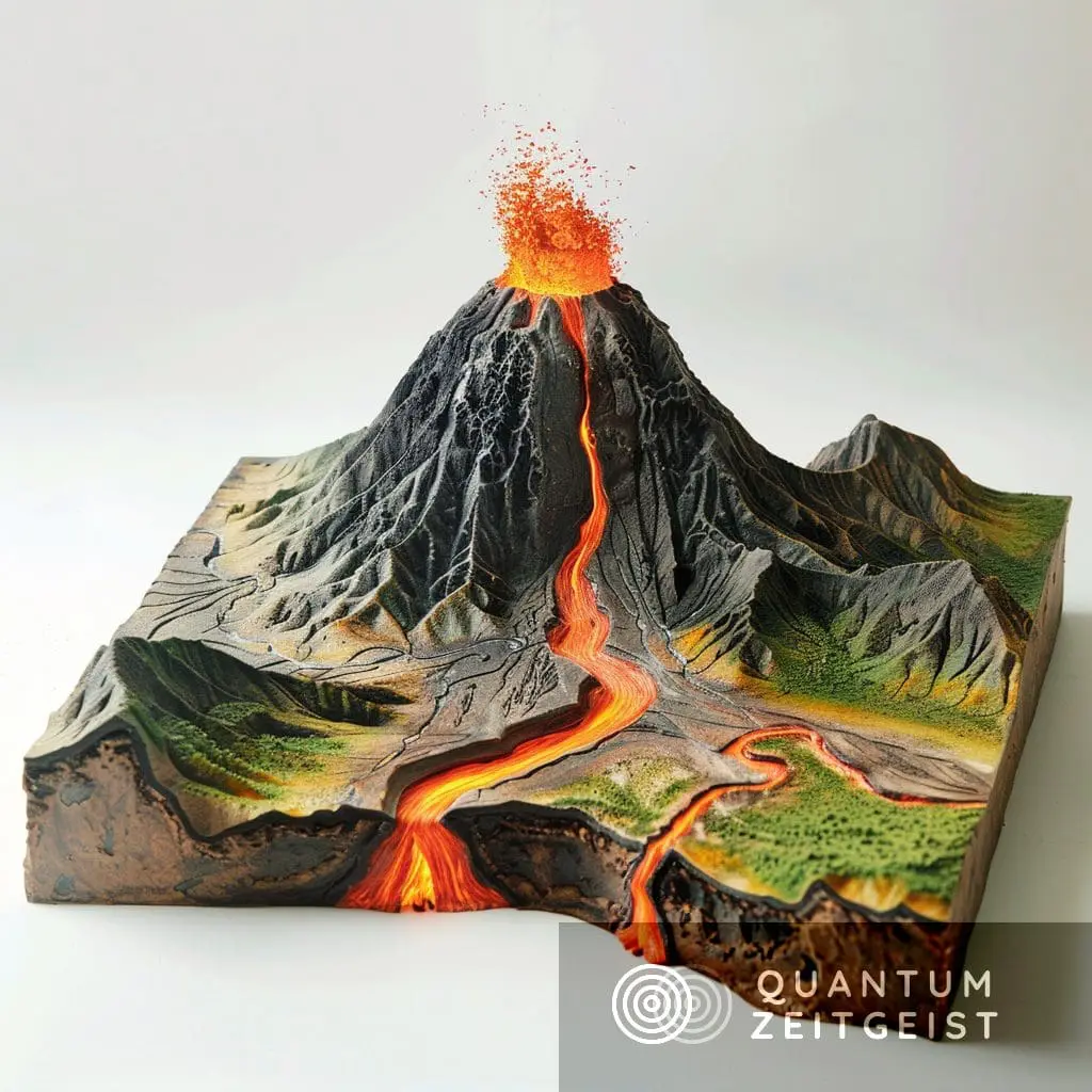 Quantum Algorithm Developed to Compute Submarine Volcanic Tephra Dispersal