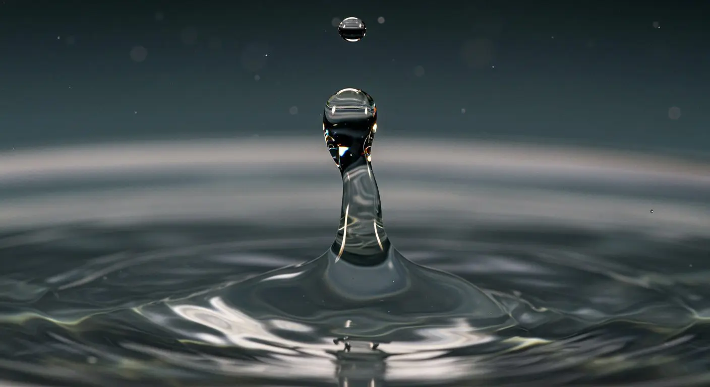 Gravitational-like Potential Controls Droplet Fall Velocity Independent of Atom Number