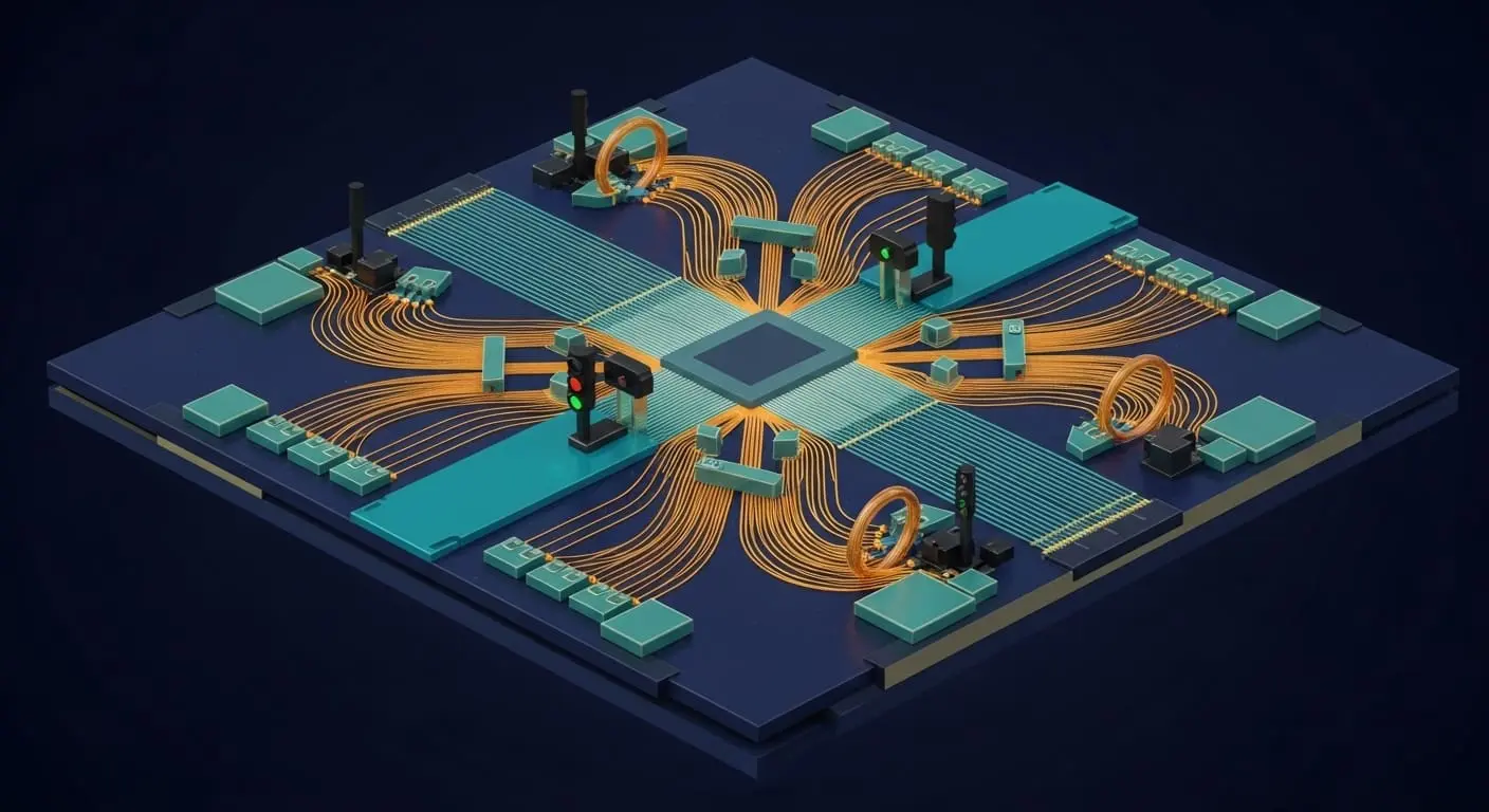 Photonic devices manipulating light for computing and communications