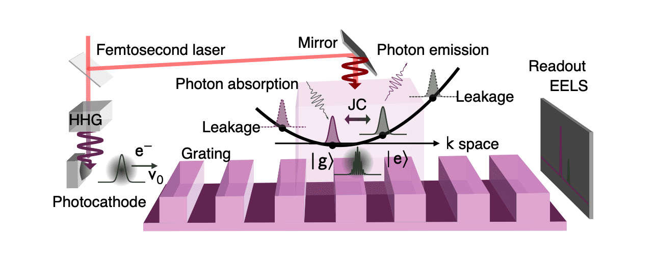 Ultrafast Quantum Gates with Fully Quantized Free-Electron Quantum Optics Enable Universal Quantum Computation