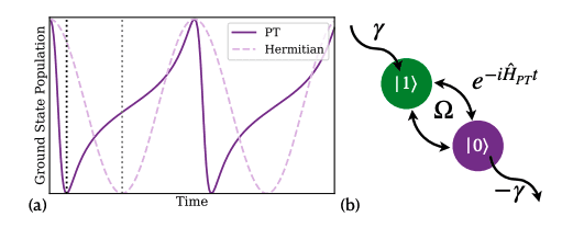 Algorithms Simulate Parity-Time Symmetric Hamiltonians on Quantum Computers.