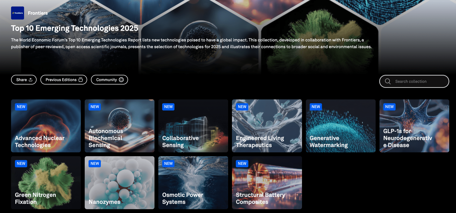 WEF Names Top 10 Emerging Technologies for 2025