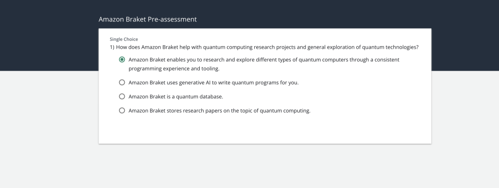 Amazon Braket: Free Quantum Computing Course Launched