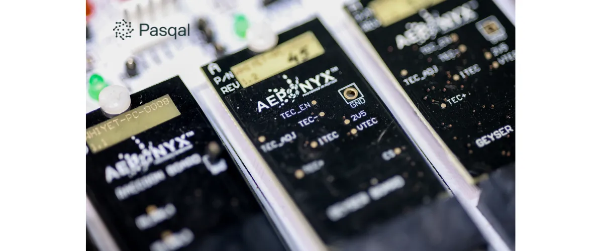 Aeponyx tech lets Pasqal control four qubits on a chip