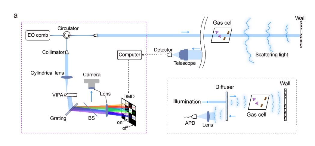 Mode-programmable Comb Spectroscopy Achieves Non-cooperative Sensing with 2.5% Precision and Single-photon Sensitivity