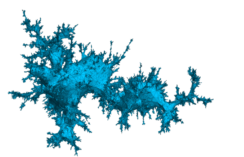 Quantum Spacetime Exploration with Topological Data Analysis Reveals Fractal Structure Near the Planck Scale