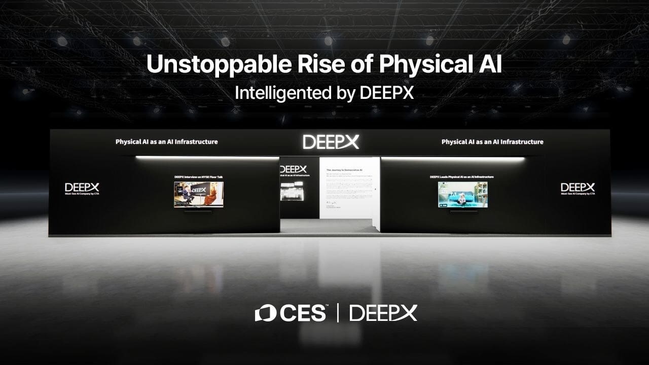 DEEPX Named “What Not To Miss” Exhibitor at CES 2026 for Second Year