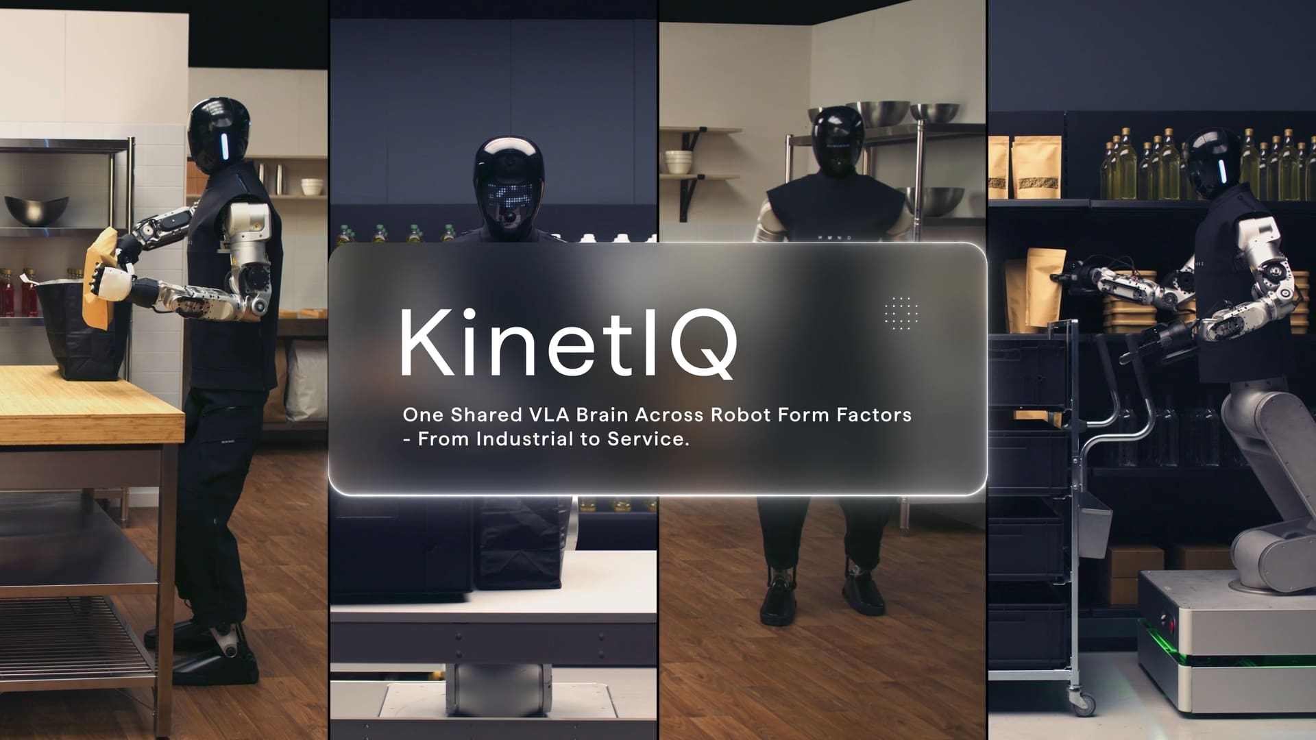 Humanoid.ai Launches KinetIQ, a Cross-Timescale AI for Industrial & Home Robotics