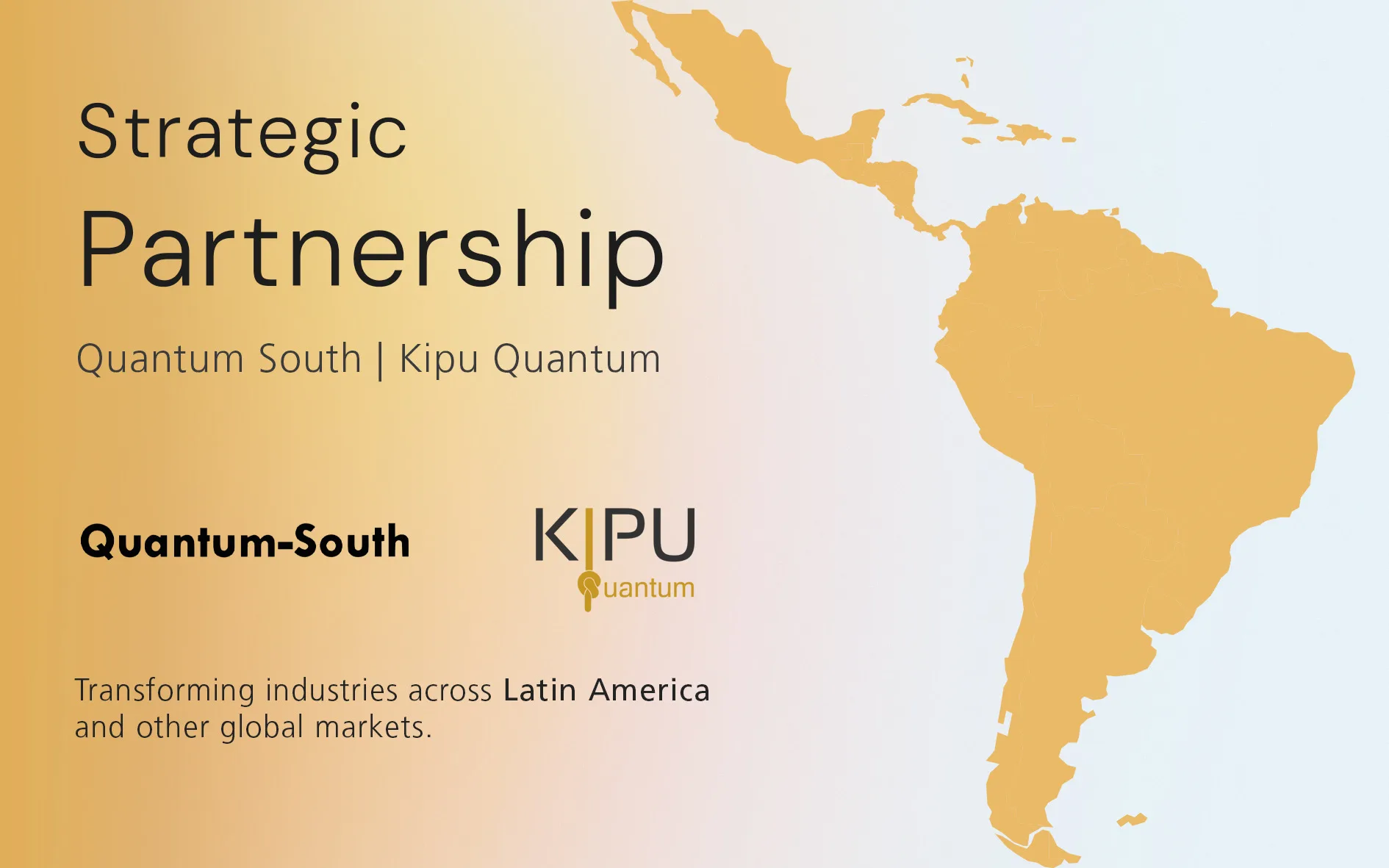 Kipu Quantum and Quantum-South Forge Strategic Partnership to Revolutionise Latin American Industries
