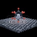 S Coherence Achieved in Surface-Scaffolded Molecular Qubit Via hBN Stabilisation