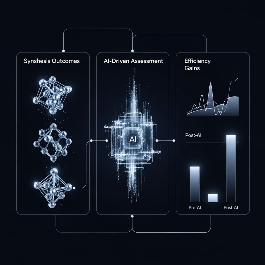Artificial Intelligence Advances Sustainable Materials Discovery, Addressing Post Synthesis Assessment Inefficiency
