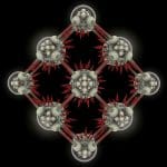 Ferromagnetism Achieved in -Orbital Hexagonal Lattice Fermions Via Double-Exchange at Half-Filling