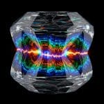 Pressure Boosts Magnetism in Layered Semiconductor Crystals