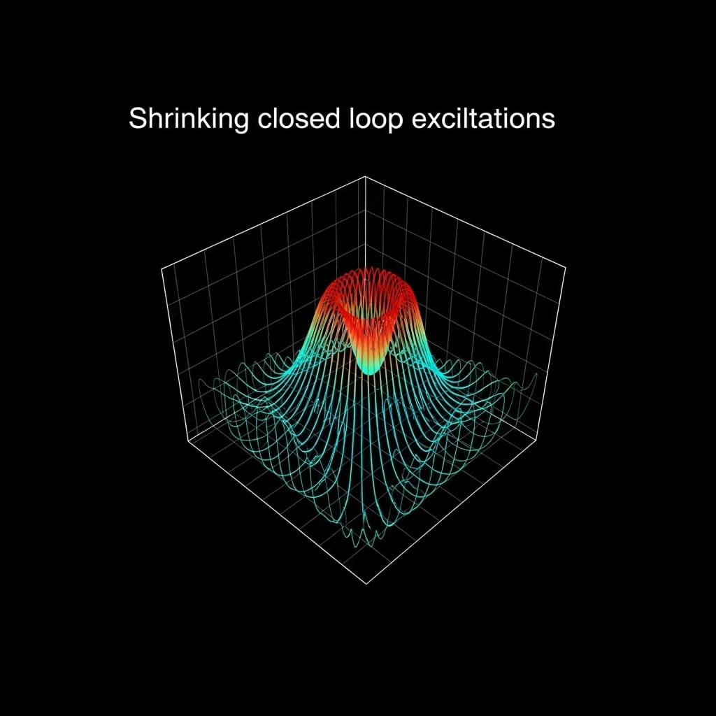 Advances in Topological Field Theory Enable Controllable Shrinking of Loop Excitations in 3D Systems
