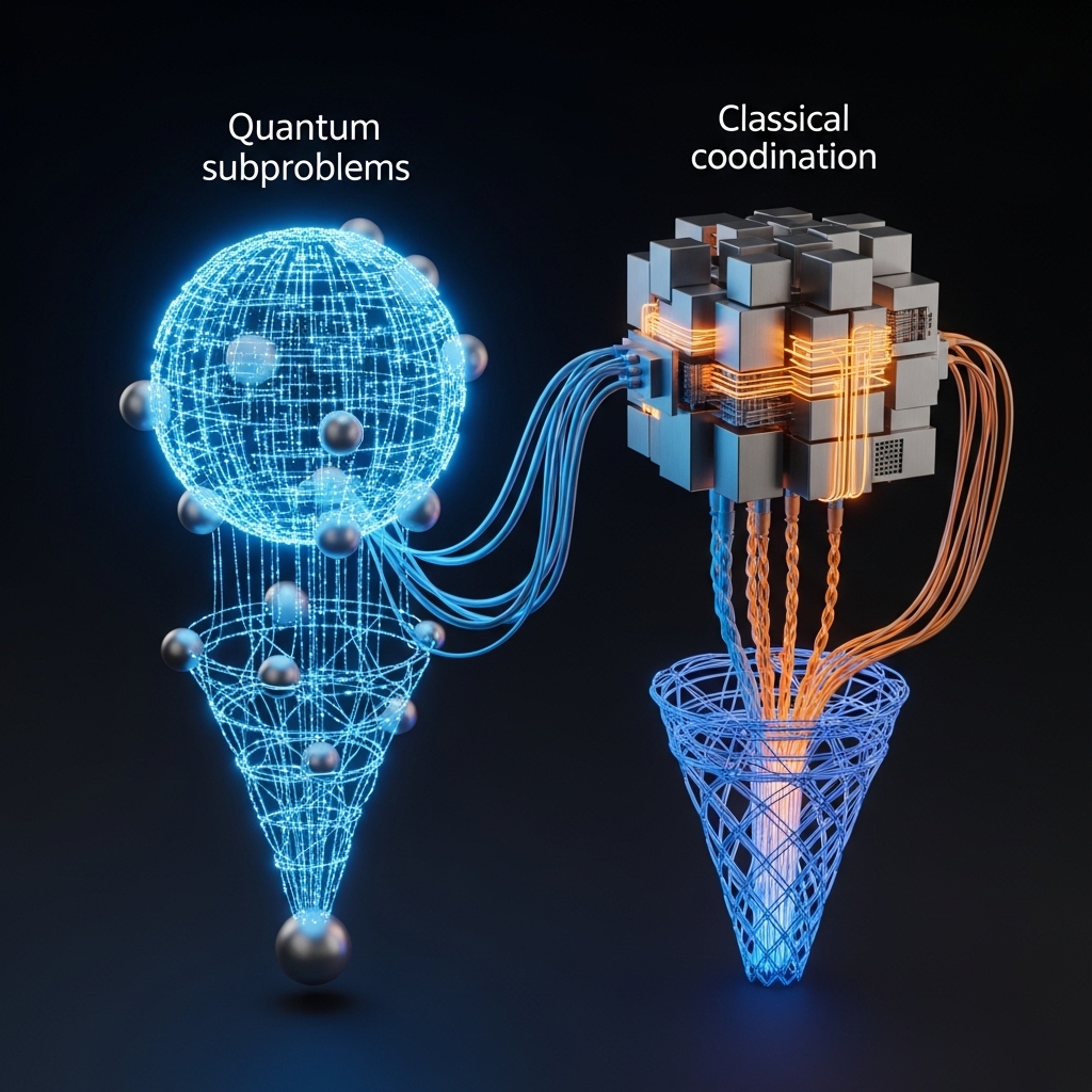 Hybrid Quantum-Classical Benders Approach Achieves Faster MILP Optimisation