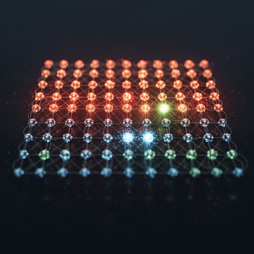 Quantinuum H2-2 Demonstrates Energy-Resolved Transport and 8x7 Lattice Localization