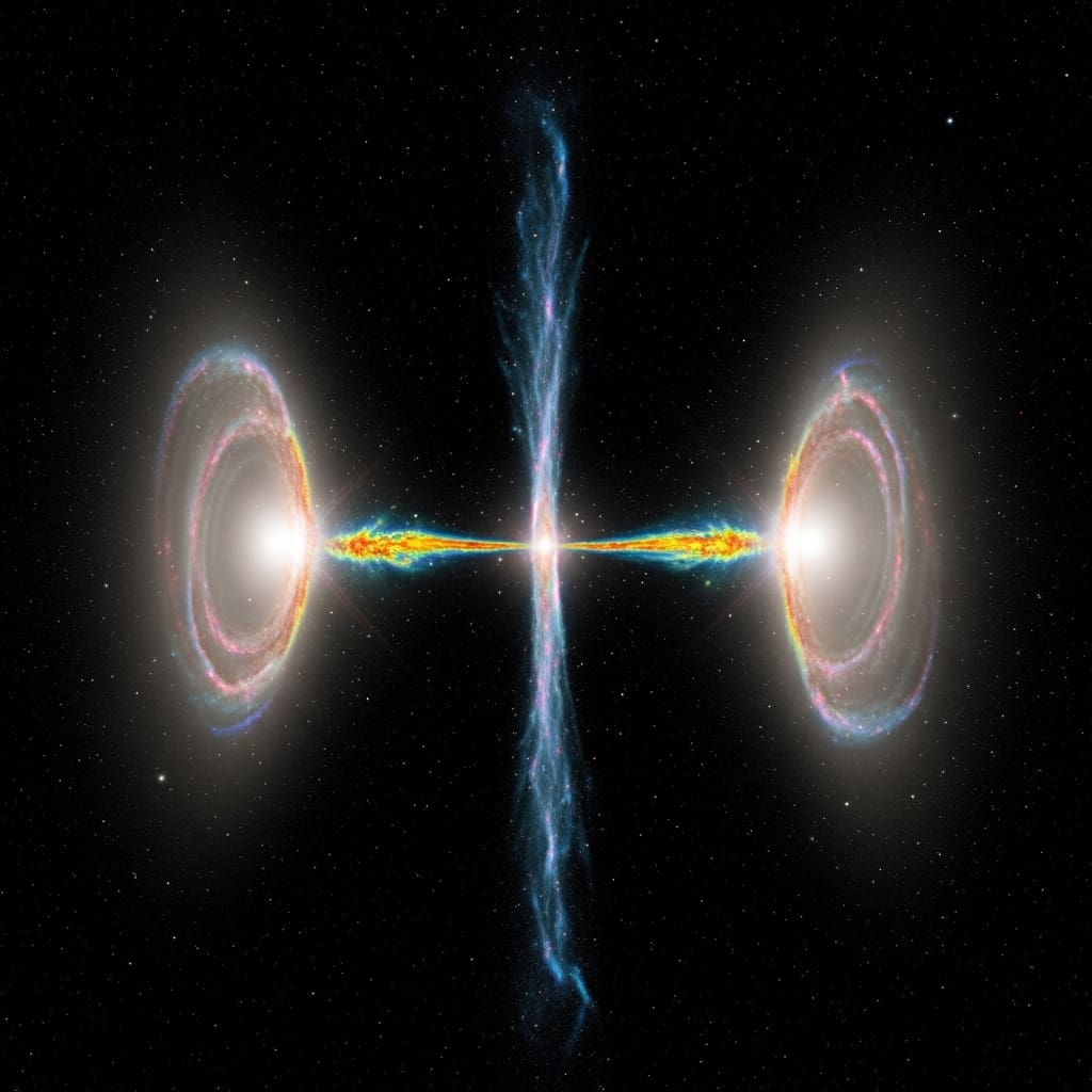 Ugmrt Detects 47 Kpc Neutral Hydrogen Outflow at Cosmic Noon