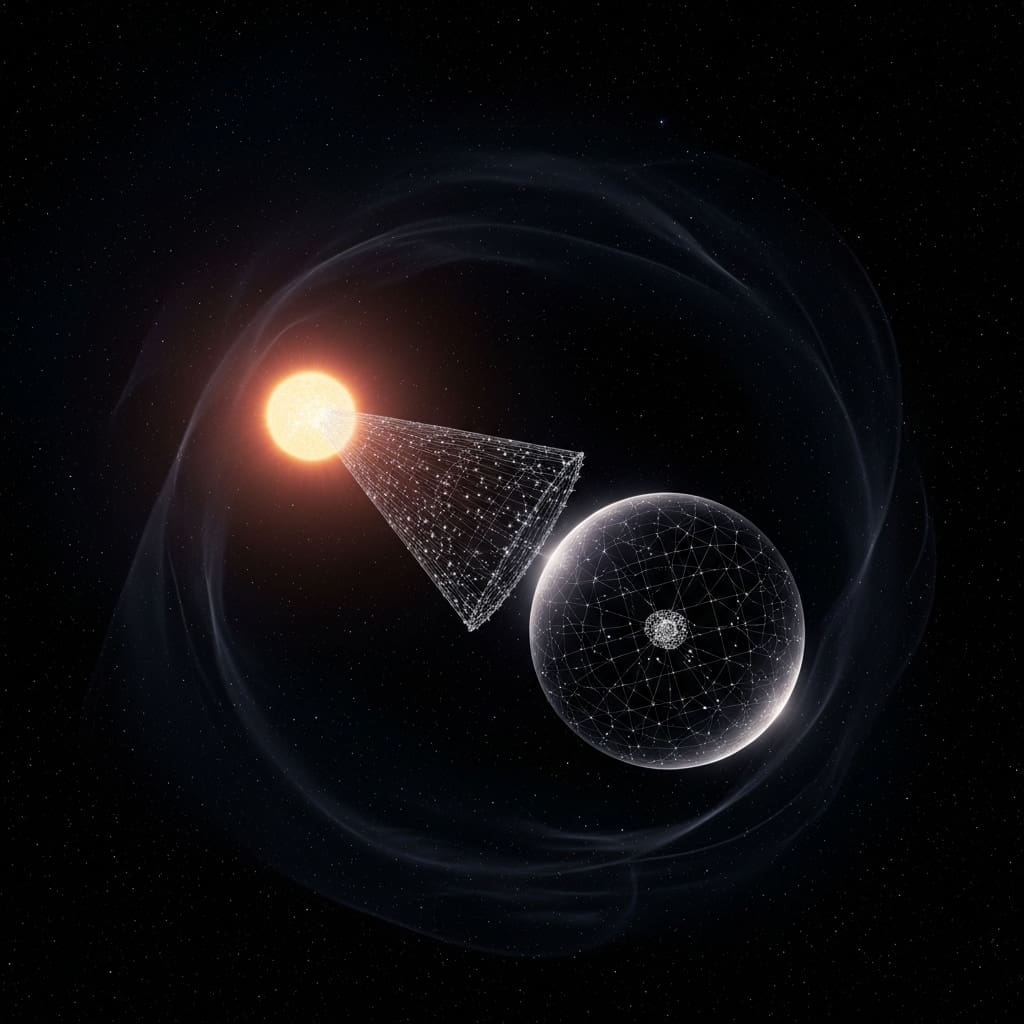 Solar Flares Reveal Neutrino Secrets, Potentially Distinguishing Matter from Antimatter