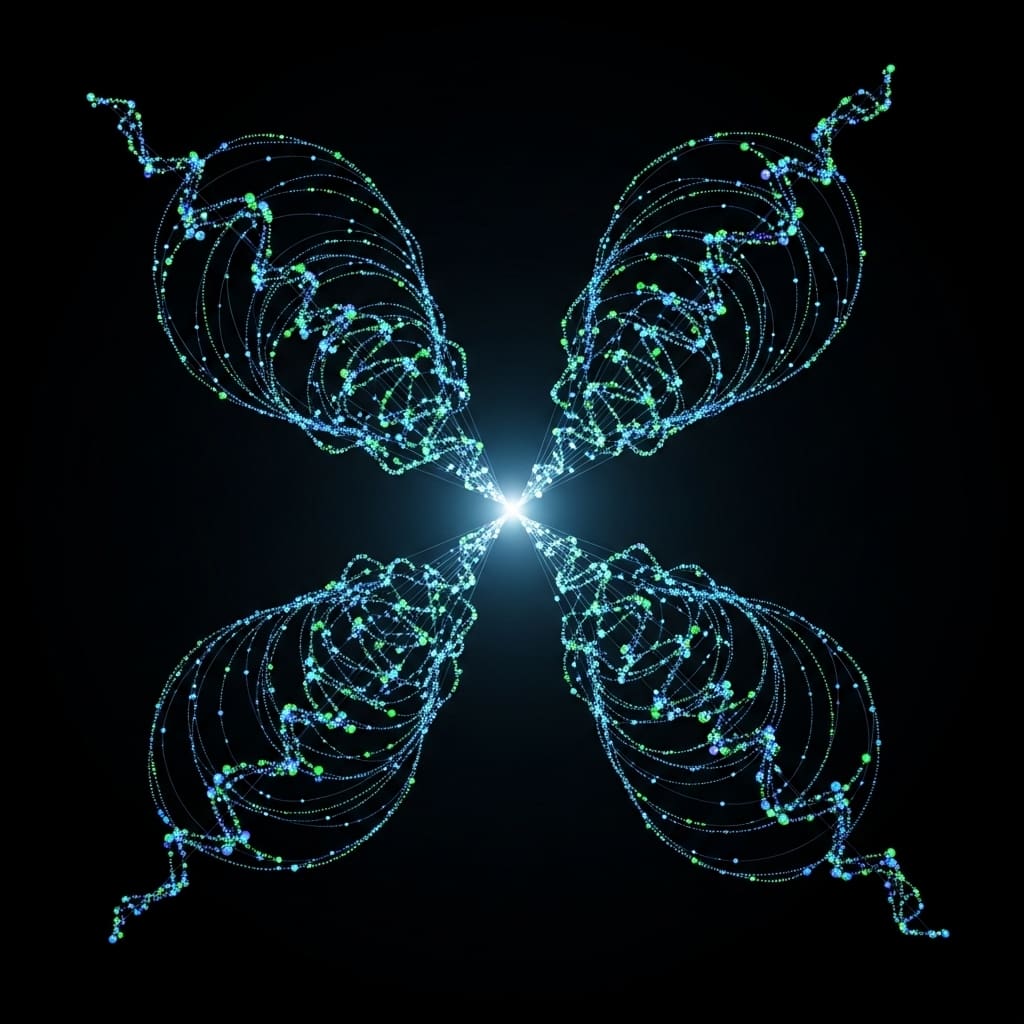 Watching Quantum Systems Alters Them, Creating New Particles and Entanglement