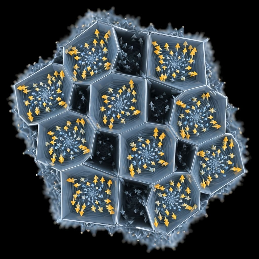 Fractionally Quantized Polarization Enables Efficient, Nonvolatile Electrical Spin Control in Multiferroics