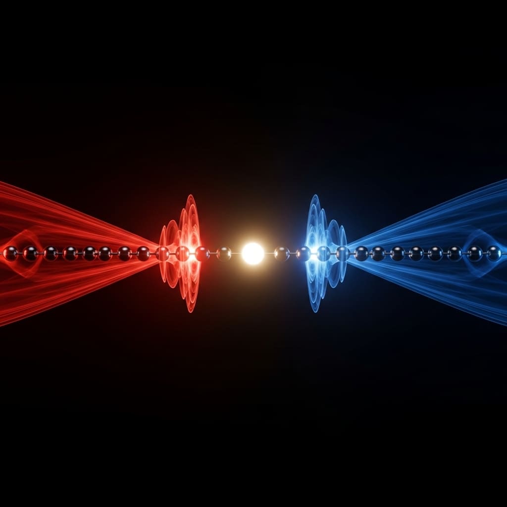 Opposing Voltages Stabilise Atomic Chains for Better Quantum Technology Control