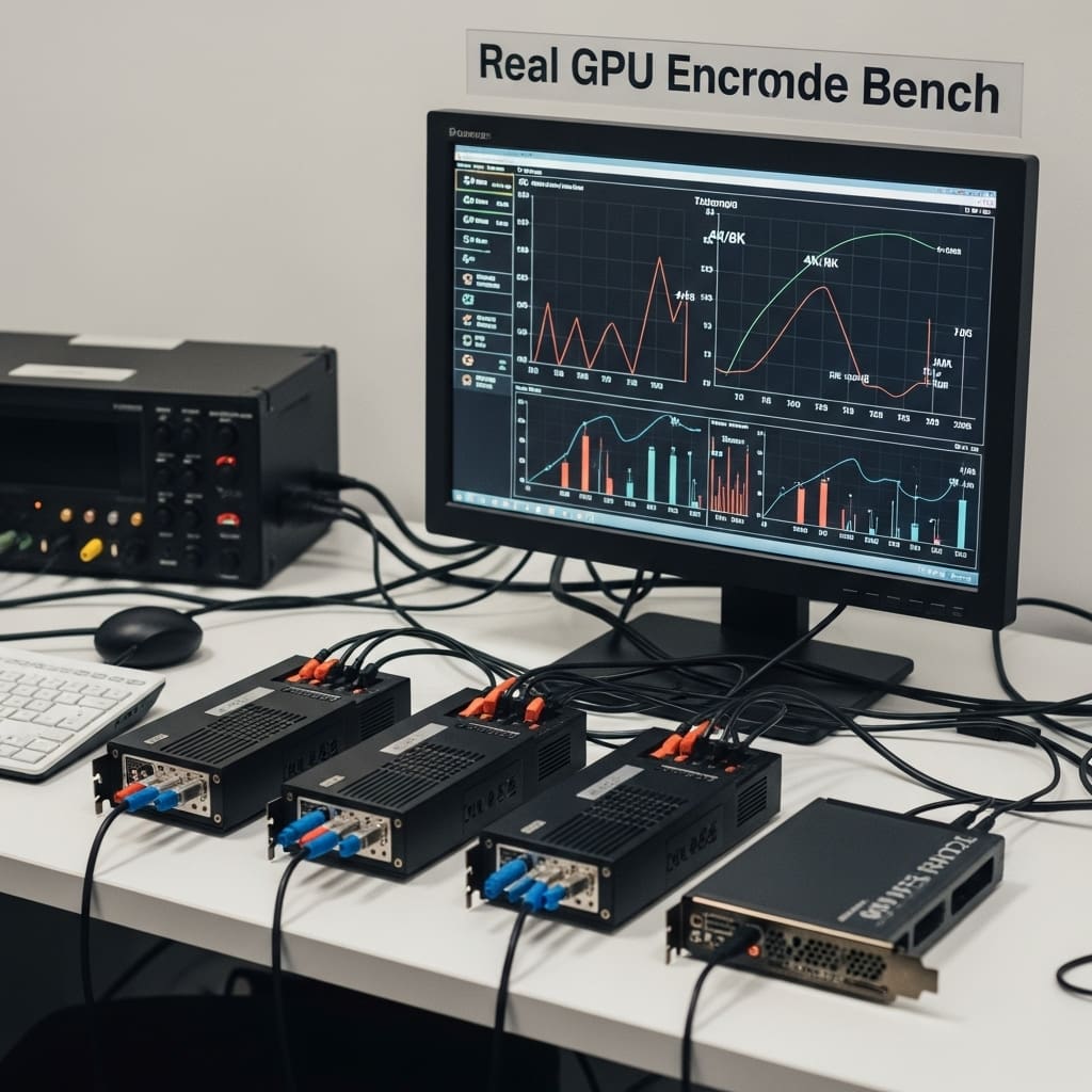 Evaluation of Hardware Encoders on GPUs Demonstrates Performance for 4K/8K UHD Live-Streaming