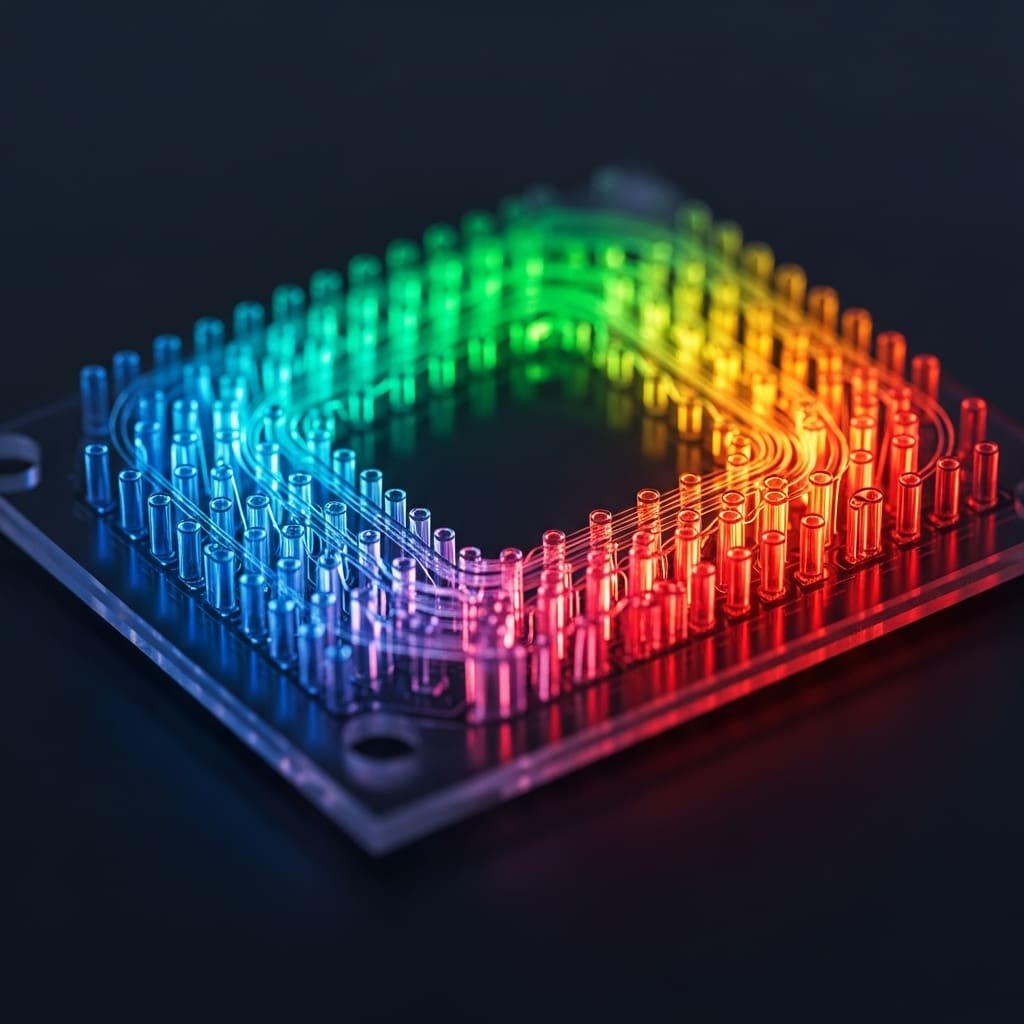 Visible To Near-Infrared Light Amplified On A Single Chip For Faster Communications