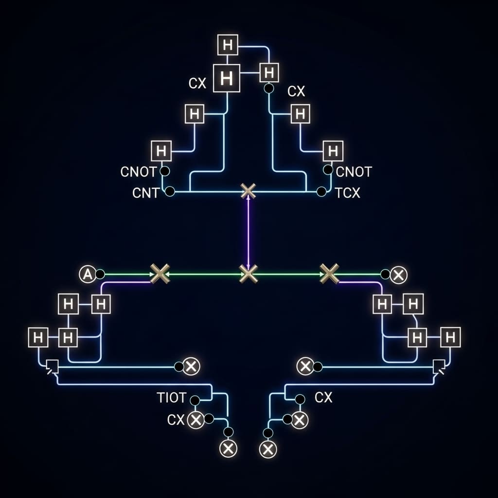 Quantum State Preparation Achieves 97% CNOT Reduction for 14 Qubit Systems