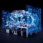 Shows Digital Twin Synchronization Architecture for Industry 4.0 Applications