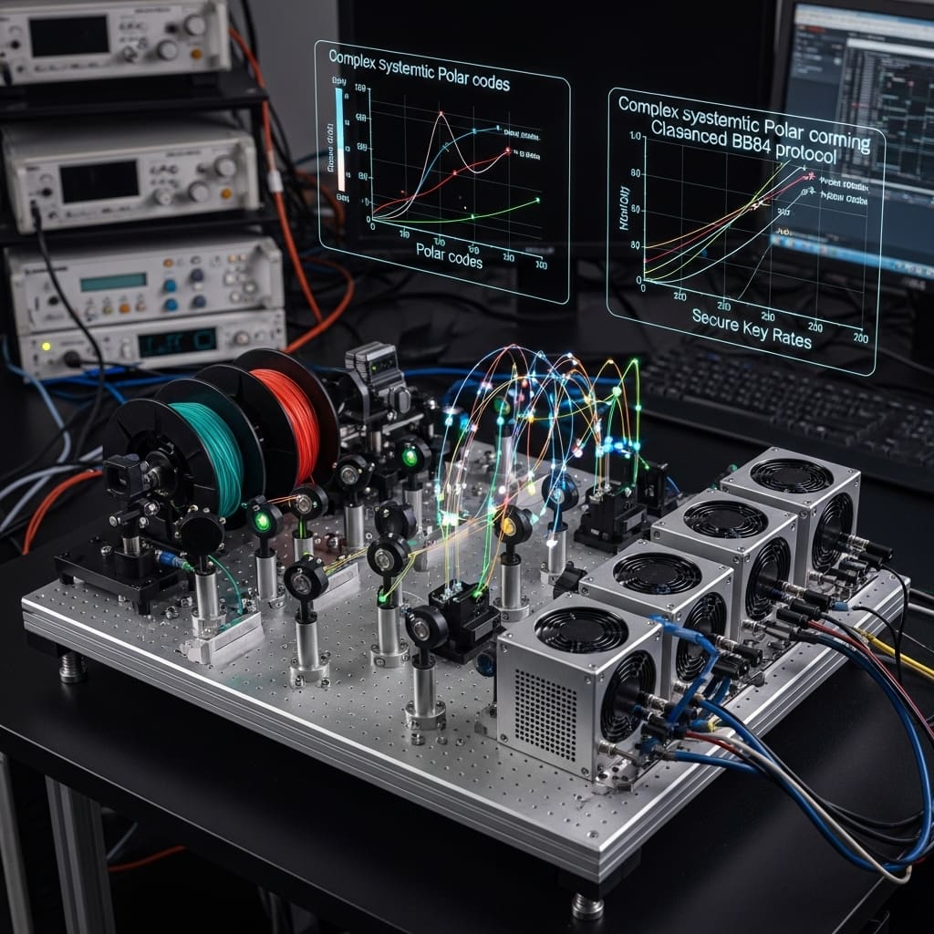 Quantum Key Distribution with Systematic Polar Coding Achieves Higher Rates Than BB84 and eBB84