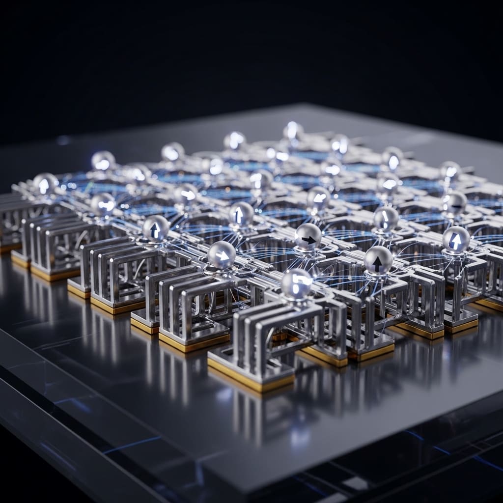 Shows Silicon Spin Qubit Device with Five-Qubit Control Via Shuttling