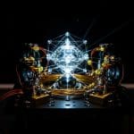 Millihertz Frequency Resolution Achieved Via Geodesic Control and Diamond Sensing