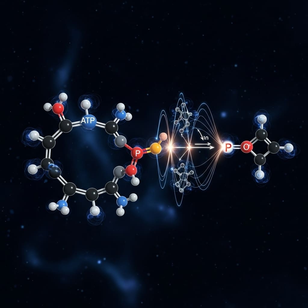 Quantum Algorithms Achieve Lower Resource Needs for ATP/metaphosphate Hydrolysis