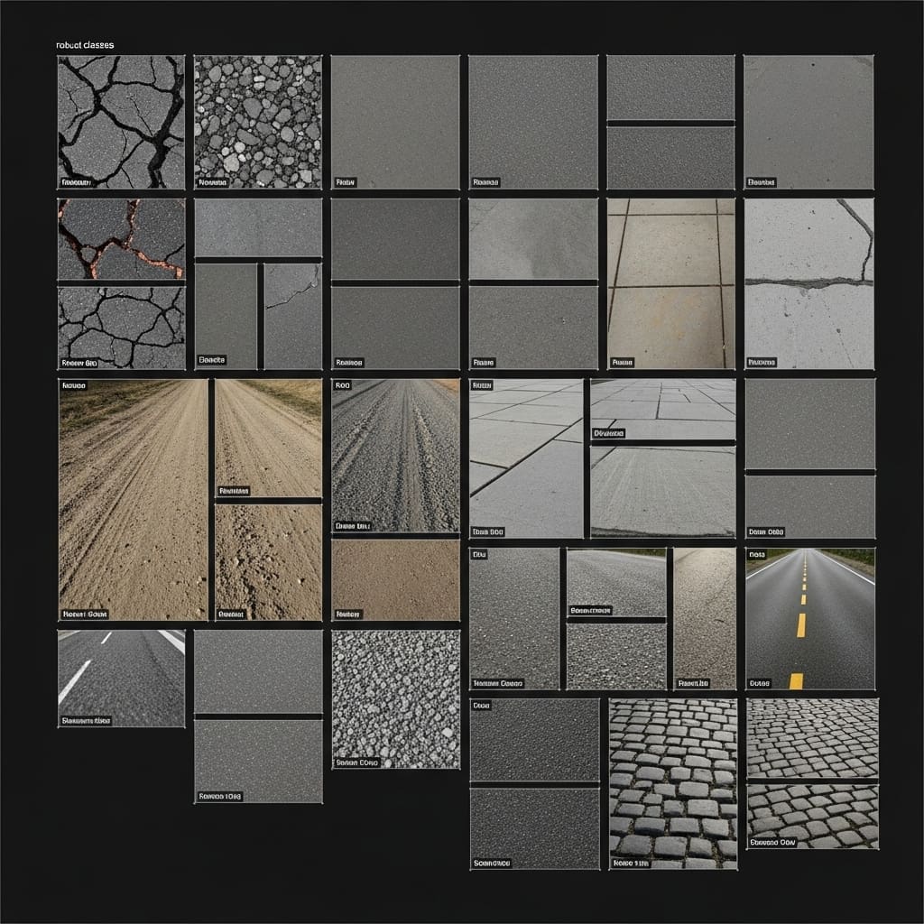 Road Dataset Advances Robust Road Surface Classification with Three Diverse Subsets