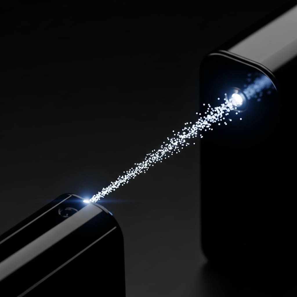 Near-visible Photon Source Achieves 98.4% Efficiency for Satellite Quantum Science